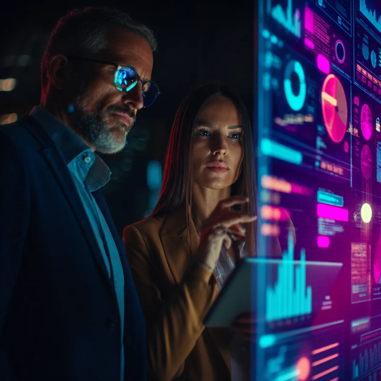 Líderes a avaliar dados, prioridades e decisões de investimento tecnológico